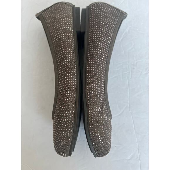 Vionic Spark Willow Taupe Ballet Flat Round Toe Slip On Comfort Shoes Size 6.5 - Picture 5 of 10